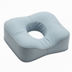 Contoureds Massage Bed Head Support Pillow With Coolings Fabric Ergonomic Face Hole Professional Salon