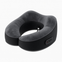 Travel Neck Pillow/Electric Neck Massage Tool with Heating,Memory Foams Pillow for Neck Relief,Neck Support