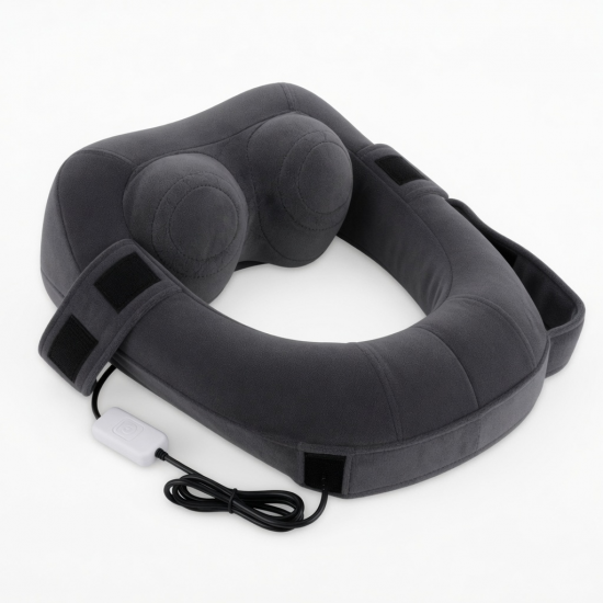 Electric Neck And Back MassagerKneading Massage Pillow Adjustable Heat Setting for Full Body Relaxation and