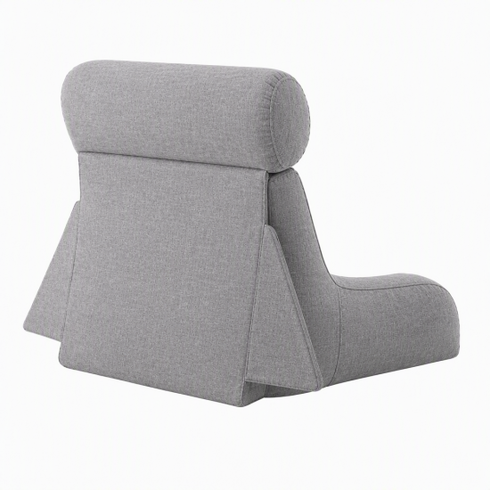 Adjustable Floating Massage Pillow For Bed With Supportive Fabric And Foldable Design For Home Relaxation
