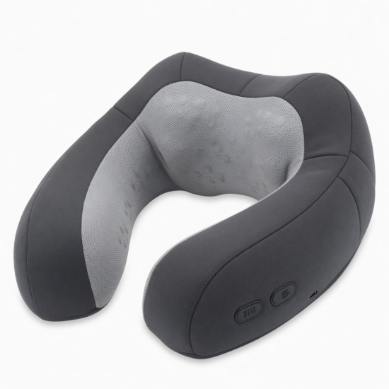 Ergonomic Cervical Massagers Pillow Mimics Professional Hand Soothing Heat Quiet Operation For Neck Stiffness